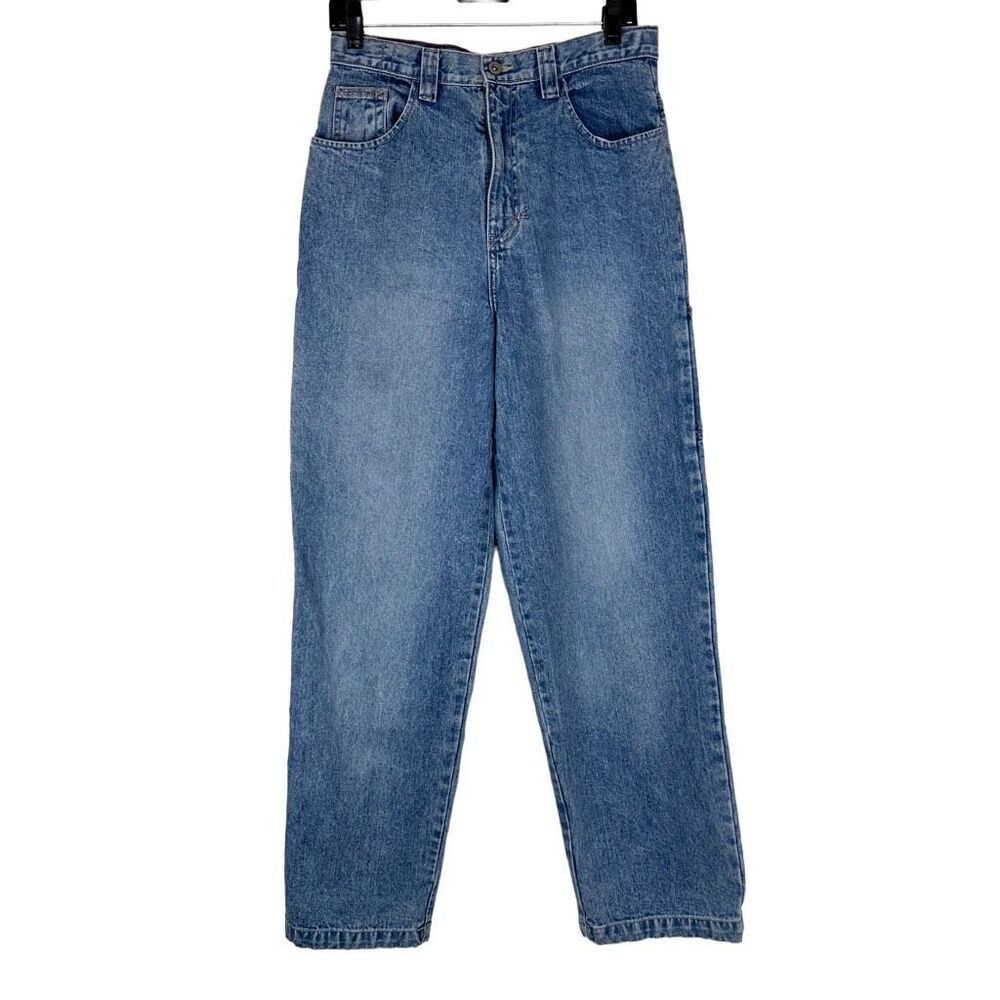 Vintage Emergency Exit Baggy‎ Denim Cargo Jeans Y2K Hip Hop Waist 30” Streetwear